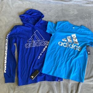 NWT Adidas Boys Size XL Shirts